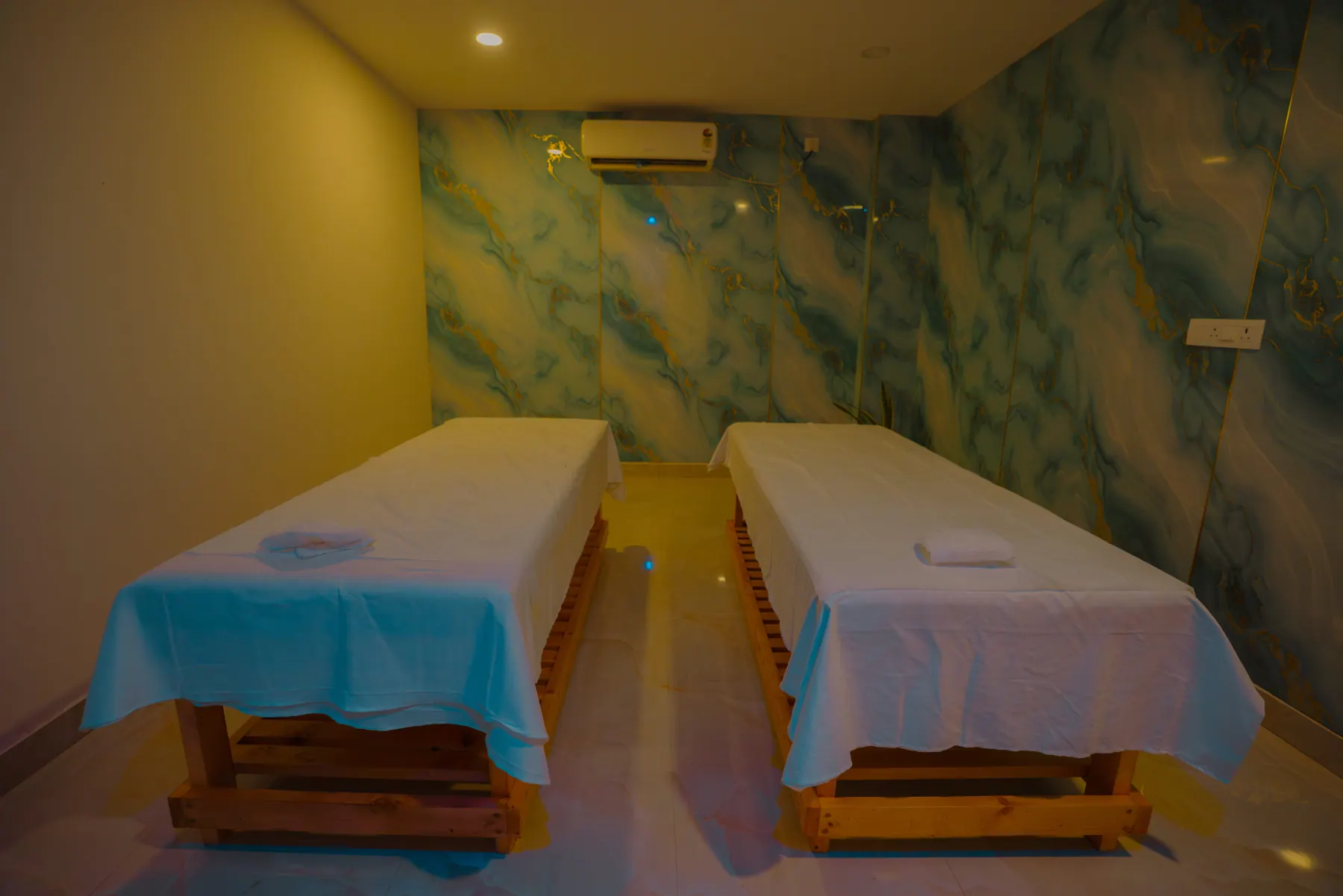 Couple massage room at SOL Spa